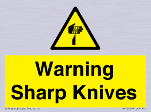 Warning Sharp Knives